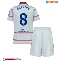 Otroške Nogometnih dresov Atletico Madrid Pablo Barrios #8 Tretji 2026-27 Kratki rokavi (+ hlače)